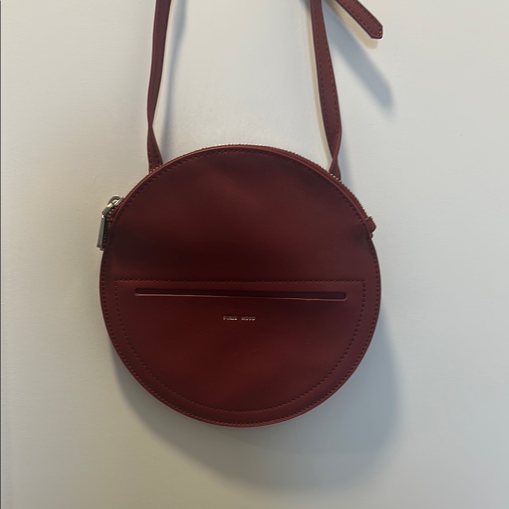 Pixie Mood Red Circle Crossbody Bag